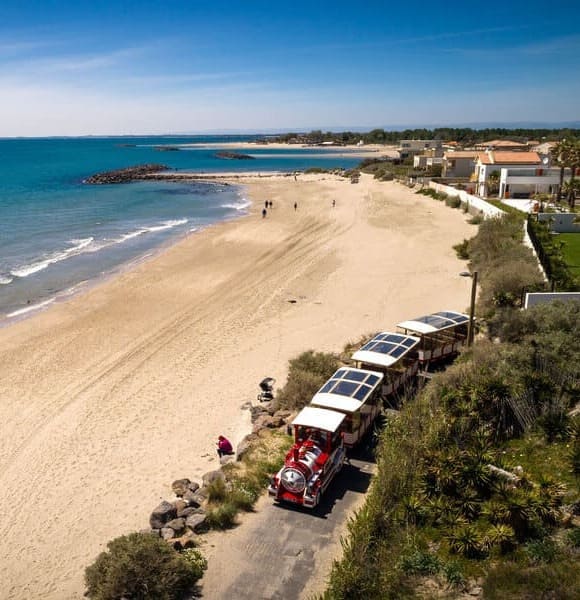 présentation les petits trains circuit ouest les plages de sable